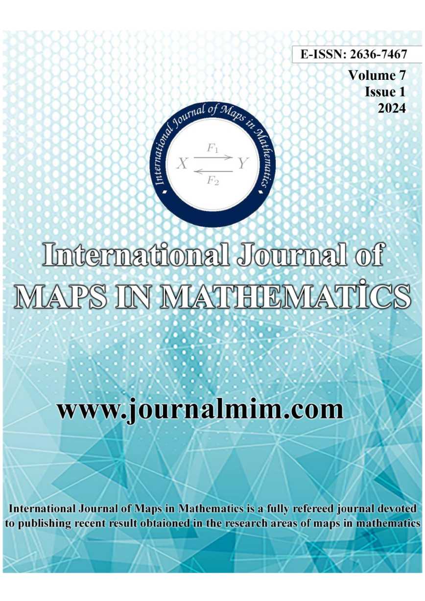 					View Vol. 7 No. 1 (2024): International Journal of Maps in Mathematics 
				